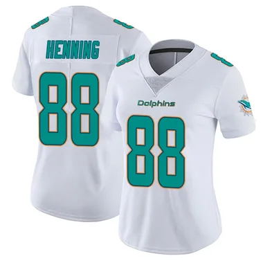 A.J. Henning Women's White Miami Dolphins limited Vapor Untouchable Football Jersey