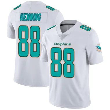 A.J. Henning Youth White Miami Dolphins limited Vapor Untouchable Football Jersey