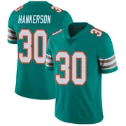 Anthony Hankerson Men's Aqua Limited Miami Dolphins Alternate Vapor Untouchable Football Jersey