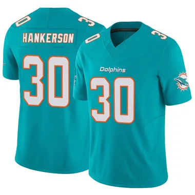 Anthony Hankerson Youth Aqua Limited Miami Dolphins Vapor F.U.S.E. Football Jersey