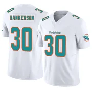 Anthony Hankerson Youth White Limited Miami Dolphins Vapor F.U.S.E. Football Jersey