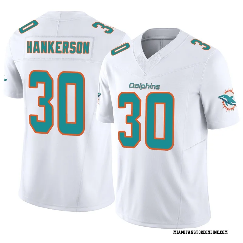 Anthony Hankerson Youth White Limited Miami Dolphins Vapor F.U.S.E. Football Jersey