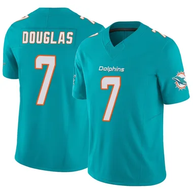 Caleb Douglas Men's Aqua Limited Miami Dolphins Vapor F.U.S.E. Football Jersey