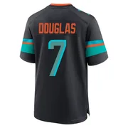 Caleb Douglas Men's Blue Game Miami Dolphins Pitch 2025 Rivalries Collection Football Jersey