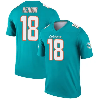 Jalen Reagor Men's Aqua Legend Miami Dolphins Football Jersey