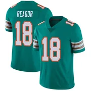 Jalen Reagor Men's Aqua Limited Miami Dolphins Alternate Vapor Untouchable Football Jersey