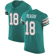 Jalen Reagor Men's Green Elite Miami Dolphins Aqua Alternate Vapor Untouchable Football Jersey