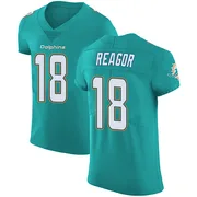 Jalen Reagor Men's Green Elite Miami Dolphins Aqua Team Color Vapor Untouchable Football Jersey