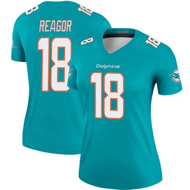 Jalen Reagor Women's Aqua Legend Miami Dolphins Football Jersey