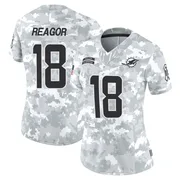 Jalen Reagor Women's Arctic Camo Limited Miami Dolphins 2024 Salute to Service Football Jersey