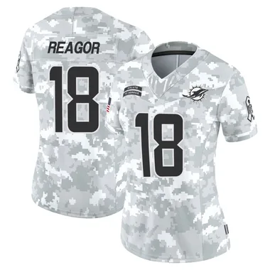 Jalen Reagor Women's Arctic Camo Limited Miami Dolphins 2024 Salute to Service Football Jersey