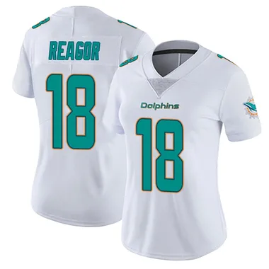 Jalen Reagor Women's White Miami Dolphins limited Vapor Untouchable Football Jersey