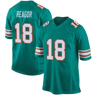 Jalen Reagor Youth Aqua Game Miami Dolphins Alternate Football Jersey