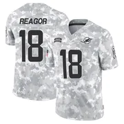 Jalen Reagor Youth Arctic Camo Limited Miami Dolphins 2024 Salute to Service Football Jersey