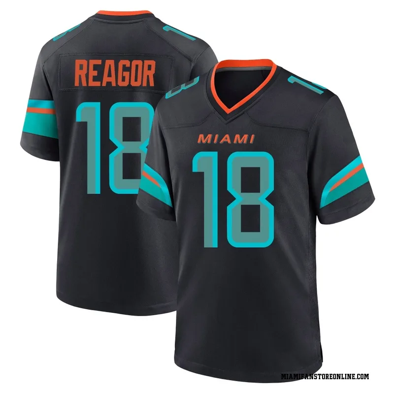 Jalen Reagor Youth Blue Game Miami Dolphins Pitch 2025 Rivalries Collection Football Jersey