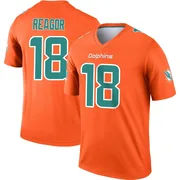 Jalen Reagor Youth Orange Legend Miami Dolphins Inverted Football Jersey