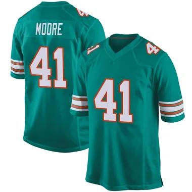 Louis Moore Youth Aqua Game Miami Dolphins Alternate Football Jersey