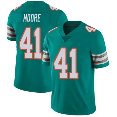 Louis Moore Youth Aqua Limited Miami Dolphins Alternate Vapor Untouchable Football Jersey