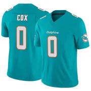 Marques Cox Men's Aqua Limited Miami Dolphins Vapor F.U.S.E. Football Jersey