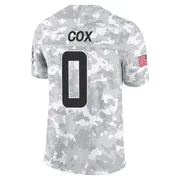 Marques Cox Men's Arctic Camo Limited Miami Dolphins 2024 Salute to Service Football Jersey