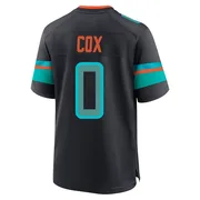 Marques Cox Men's Blue Game Miami Dolphins Pitch 2025 Rivalries Collection Football Jersey