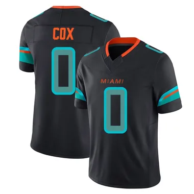 Marques Cox Men's Blue Limited Miami Dolphins Pitch 2025 Rivalries Collection Football Jersey