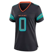 Marques Cox Women's Blue Game Miami Dolphins Pitch 2025 Rivalries Collection Football Jersey