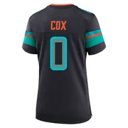 Marques Cox Women's Blue Game Miami Dolphins Pitch 2025 Rivalries Collection Football Jersey