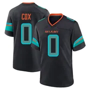 Marques Cox Youth Blue Game Miami Dolphins Pitch 2025 Rivalries Collection Football Jersey