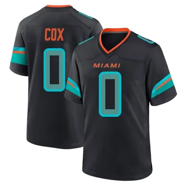 Marques Cox Youth Blue Game Miami Dolphins Pitch 2025 Rivalries Collection Football Jersey