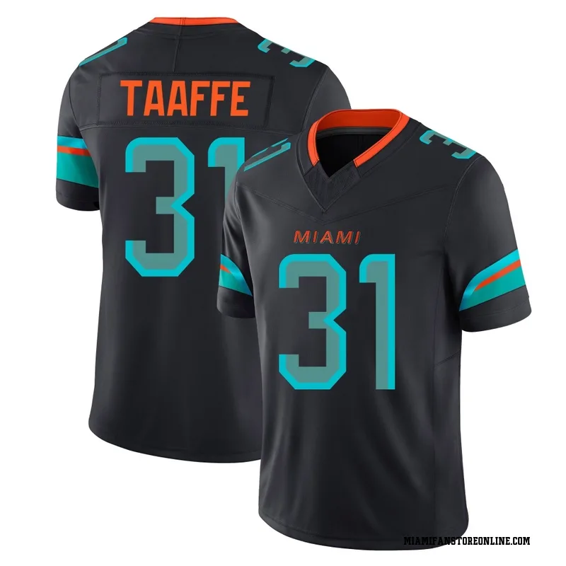 Michael Taaffe Youth Blue Limited Miami Dolphins Pitch 2025 Rivalries Collection Football Jersey