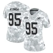 Rene Konga Women's Arctic Camo Limited Miami Dolphins 2024 Salute to Service Football Jersey