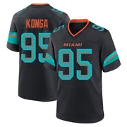 Rene Konga Youth Blue Game Miami Dolphins Pitch 2025 Rivalries Collection Football Jersey
