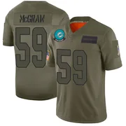 Rodney McGraw Men's Camo Limited Miami Dolphins 2019 Salute to Service Football Jersey