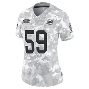 Rodney McGraw Women's Arctic Camo Limited Miami Dolphins 2024 Salute to Service Football Jersey