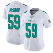 Rodney McGraw Women's White Miami Dolphins limited Vapor Untouchable Football Jersey