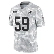 Rodney McGraw Youth Arctic Camo Limited Miami Dolphins 2024 Salute to Service Football Jersey