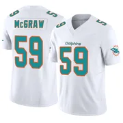 Rodney McGraw Youth White Limited Miami Dolphins Vapor F.U.S.E. Football Jersey