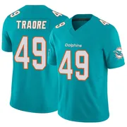 Seydou Traore Men's Aqua Limited Miami Dolphins Vapor F.U.S.E. Football Jersey