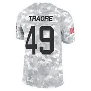 Seydou Traore Men's Arctic Camo Limited Miami Dolphins 2024 Salute to Service Football Jersey