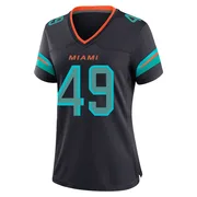 Seydou Traore Women's Blue Game Miami Dolphins Pitch 2025 Rivalries Collection Football Jersey
