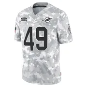 Seydou Traore Youth Arctic Camo Limited Miami Dolphins 2024 Salute to Service Football Jersey