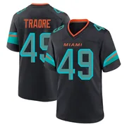 Seydou Traore Youth Blue Game Miami Dolphins Pitch 2025 Rivalries Collection Football Jersey