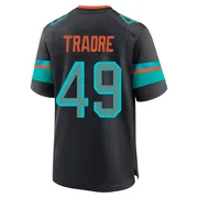 Seydou Traore Youth Blue Game Miami Dolphins Pitch 2025 Rivalries Collection Football Jersey