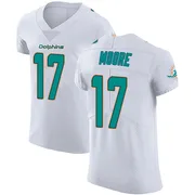 Trey Moore Men's White Elite Miami Dolphins Vapor Untouchable Football Jersey