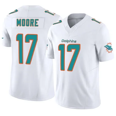 Trey Moore Men's White Limited Miami Dolphins Vapor F.U.S.E. Football Jersey
