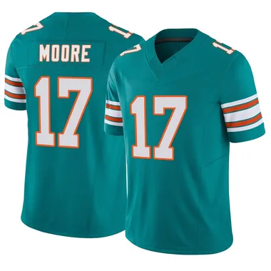 Trey Moore Youth Aqua Limited Miami Dolphins Alternate Vapor F.U.S.E. Football Jersey