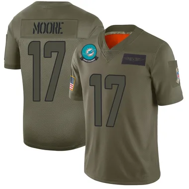 Trey Moore Youth Camo Limited Miami Dolphins 2019 Salute to Service Football Jersey