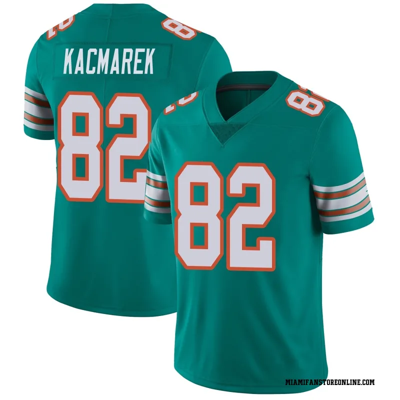 Will Kacmarek Men's Aqua Limited Miami Dolphins Alternate Vapor Untouchable Football Jersey