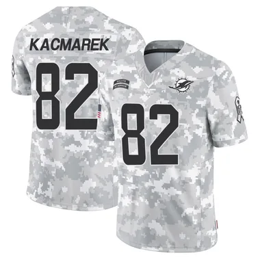 Will Kacmarek Men's Arctic Camo Limited Miami Dolphins 2024 Salute to Service Football Jersey